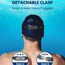 Aegend Swim Goggles, Swimming Goggles No Leaking Full Protection Adult Men Women Youth (Black Clear)