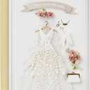 Hallmark Signature Wedding, Bridal Shower, or Engagement Card (Here Comes the Bride)