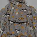 Wearable Blanket Hoodie for Adult,Oversized Sherpa Fleece Blanket Hoodie for Women Men,Cat