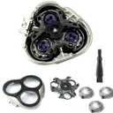 2025 Full Complete HQ8 Replacement Shaver Head Compatible with Norelco Aquatec Shavers AT830 AT875 AT880 AT895 AT920 AT921 AT926 AT920 AT940 PT830 PT870 PT875 PT877 PT878 PT920 PT925 PT927