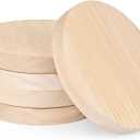Yangbaga 5PCS Round Wood (5.9*5.9 inches)