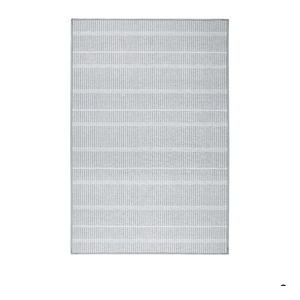 Dash & Albert x Bunny Williams Samson Grey Machine Washable Rug, Runner-2.5 X 8 Feet, Grey Stripe Pattern Dash & Albert x Bunny Williams Samson Grey Machine Washable Rug, Runner-2.5 X 8 Feet, Grey Stripe Pattern