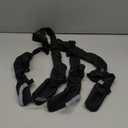 YAQUHO Suspender Boots for Medium Dogs, Tall Dog Boots Anti-Slip & Fall Waterproof Dog Shoes Leggings, Adjustable Paws Protector for Dogs Winter Snow Rain Hiking (M)