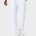 SNOWTEN Mens Dress Pants, Soft Pro Fabric, Classic Fit Stretch Work Pants Lightweight Water-Repellent Pant with Pockets (White) L32xW30