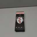 TailaiMei Semi Cured Gel Nail Strips - 20 Pcs Gel Nail Stickers, UV Light Required | Real Polish Salon Quality & Easy to Use (Pearlescent Red341)