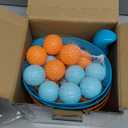 punkdog Pop and Catch Ball Game with 24 Balls and 4 Catch Launcher Baskets - Outdoor Indoor Game Activities, Christmas Beach Sport Summer Beach Toys for Kids Ages 4 5 6 7 8 10 12+