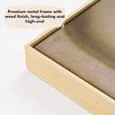 24x36 Canvas Frame for Coastal Paintings,1.5" Deep,Natural Woodgrain