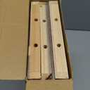 Halloween Porch Sign Decor "Trick or Treat" Wooden Hanging Sign Door Porch Standing Decorative Signs for Front Door Farmhouse Outdoor Indoor Welcome Sign Wall Craft Decor 47.2"H