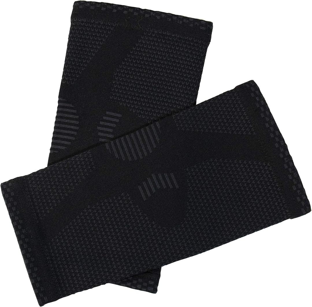 Compression High Performance Knee Sleeves, Support for Men & Women, Running, Basketball, Volleyball, Weightlifting & Cross Training, Small Medium (1 Pair), L