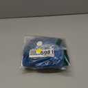 Eomenie One Piece Swimsuit for Women Tummy Control Ruffle Bathing Suit V Neck Ruched Swim Suit Slimming Cutout Swimwear (Medium, Peacock Blue)