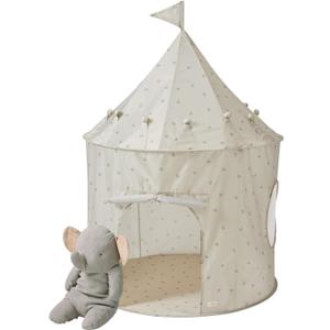 3 Sprouts Kids Play Tent - Sustainable Recycled Fabric  Fun Spacious Childs Playhouse for Indoor Games for Boys & Girls - Durable Fort Pop Up House for Toddlers & Children Age 3-10 - Blueberry Taupe