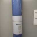 Hatha Yoga Large TPE Yoga Mat 6'x4'x1/2" Extra Thick Non-Slip Exercise Mat - for Yoga Pilates & Home Gym Workouts (Blue)