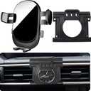 Car Phone Holder for Lexus is Auto Accessories [Only for Lexus 2014-2020 is 300 / is 350 / is 250 / is 200t] [Auto Lock Hands Free Cell Phone Mount Car fits for iPhone & All Smartphones]