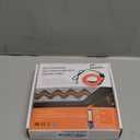 Cupohus Heat Tape for Water Pipes with Thermostat 3FT, Freeze Protection Self-Regulating Heat Trace Cable for Metal, Plastic Home Pipes, Roof and RV