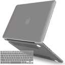 IBENZER Compatible with MacBook Pro 13 Inch Case 2015 2014 2013 end 2012 A1502 A1425, Hard Shell Case with Keyboard Cover for Old Version Apple Mac Pro Retina 13, Ultra Gray