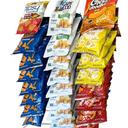 Clip Strip Snack Rack Countertop Display Stand, Metal, 3 Rows, 45 Clips, Off-White, holds Potato Chips Bags, Candy at Retail, Deli, Cafe, Convenience Stores, Product Merchandising Corp.,1 Pack