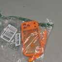 for iPhone 17 Pro Max Case with Wrist Strap, Wavy Frame Cute Translucent Matte Hard Cover Compatible with Magsafe Shockproof Bumper Phone Case for iPhone 17 Pro Max Women Girls, Cosmic Orange