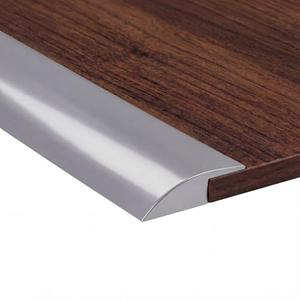 Joyfolk 20ft Carpet Floor Transition Strips, Self-Adhesive Carpet, Flooring Transitions Edging Trim Strip for Door Threshold/Wood Floor, Uneven Floors Cover Height Within 5mm(Grey)