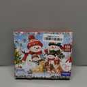 Christmas Jigsaw Puzzle, 100 Pieces Paper Puzzle for Kids 4 5 6 7 8 Years Old, Large Pieces Christmas Birthday Gift for Kids and Seniors