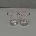 Bride and Groom Glasses 2 Pieces Ring Finger Wedding Funny Bride Wine Glass 2 oz Mr and Mrs Engagement Gifts Stemless for Newlyweds Couples(Classic,1.93 Inch)