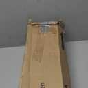 10ft Offset Hanging Market Patio Umbrella with Easy Tilt Adjustment, 8 Ribs for Backyard, Poolside, Lawn and Garden, Beige