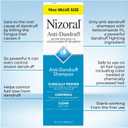 Nizoral Anti-Dandruff Shampoo with 1% Ketoconazole, 14 Fl Oz, Fresh Scent, Anti Fungal Shampoo