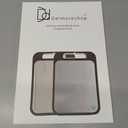 Double-Sided Stainless Steel Cutting Board (14x10In)  Metal Chopping Board for Kitchen, Easy to Clean, Dishwasher Safe, Durable & Hygienic