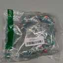 Christmas Headbands for Women - Red Green Pearl Rhinestone Crystal Jeweled Christmas Headband - Fashion Elegant Wide Top Knotted Headband for Women Holiday Costume Accessories(Green)