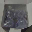 Lansinoh Anti-Colic Baby Bottles for Breastfeeding Babies, 5 Ounces, 4 Count, Includes 4 Extra Slow Flow Nipples, Size XS