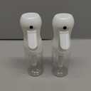 2Pcs Continuous Spray Bottle For Hair,Ultra Fine Refillable Water Mister for Hair Styling, Plants, Cleaning, Salon, Misting & Skin Care200ml/6.8oz Clear (200ML 2PACK)