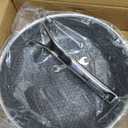 Frying Pan, 10 Inch Hybrid Non Stick Stainless Steel Skillets, Dishwasher Induction Oven Broiler Safe, Non Toxic Chef's Pan, PFOA Free Cookware