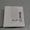 Hoolerry 3 Pcs Clear Hard Zipper Case Hard Plastic Zipper Pouch Makeup Bag Portable Travel Organizer for Cosmetics, Office Supplies, Documents & Toiletries(Black,Xs)