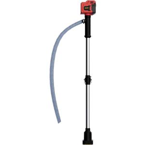 Cordless Stick Water Transfer Pump Compatible with Milwaukee 18V Battery(Tool Only), 720GPH Brushless Stick Utility Pump for Pool Garden Pond (Red)