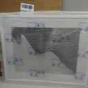 Americanflat 16x20 Picture Frame with Polished Plexiglass - Set of 2 - Use as 12x16 Frame with Mat or Display 16x20 Photo Without Mat - Galleria Collection - Picture Frames for Wall Display - White