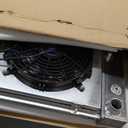 ALLOYWORKS 3 Row All Aluminum Radiator Shroud Fan Relay Kit For 1968-1990 Chevy GMC C/K/G/P Series Truck Pickup Suburban, Chevy Chevelle El Camino Radiators AT MT V8 Engines 28" Wide Core Crossflow