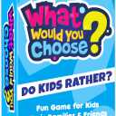 QUOKKA Board Games for Kids 8-12  Family Games for Kids and Adults  What Would You Choose  500+ Questions  Original Edition  Fun Card Game for Family Night