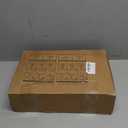 DIDROOM 10 Pack Dessert Table Display Set - 4 x Three-Tier Square Cupcake Stands and 6 x Serving Trays, Elegant Tableware for Cakes, Cupcakes, Pastries, and Snacks, Perfect for Parties (White)