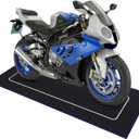 Motorcycle Mat 78 x 31 Inch Garage Floor Rug Washable Parking Mats for Garage Floors Non Slip Oil Absorbent Pad Rubber Backing Layer Protects Floor from Spills Drips Stains(Basic Style)