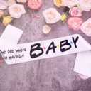 Mum to be Sash for Baby Shower,The one where I'm Having a Baby Sash Gift Ideal for Gender Reveal, Pregnancy Announcement, Welcome Baby,Pink or Blue Party Decorations