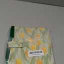 Aesthetic A5 6 Ring Binder Refillable Notebook Budget Binder Magnet Closure Fabric Tulip Flora Binder 5.5 x 8.5 Loose Leaf Planner with 7 Tabbed Dividers for Women School Office