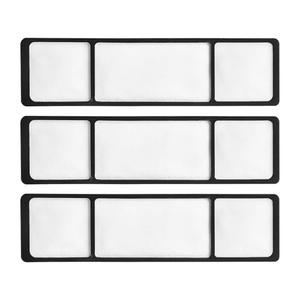 3 Pack Replacement Flaps for KEEPOW VM252 Reusable Dust Boxes, Replacement Filer Portion for KEEPOW Mop Pads Compatible with Shark VM252 VM200 VC205 VM401 VM180 VM252GN Vacuum