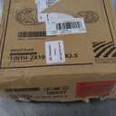 Athletic Works 35LB Cast Iron Weight Plate Set, 2 Each of 2.5, 5 and 10LB, 1-inch Holes Fit Standard Sized Bar