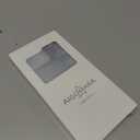 AIGOMARA Slim Frameless for iPhone 15 Pro Max Case with Screen Protector, Luxury Opalescent Pearl Minimalist Borderless Phone Case for Women Girls, Ultra-Thin Hard Shockproof Case Cover, Abalone