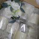 Daifunli 8 Set Acrylic Vases for Wedding Centerpieces with LED Candles