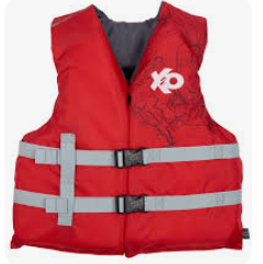 Youth Open Side Vest Red 36-29in