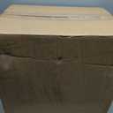 Edge Plastics 5 Gallon Tough Tote, Clear Base with Yellow Lid, 5-Pack