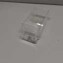 No Mess Bird Feeder Water Dispenser Set, Bird Feeder for Cage, Cage Accessories for Cockatiels, Finches, Budgies and Canaries (blue)