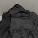 Kids Cosplay Outfit Costume Cloak Robe Tunic Hooded Uniform Black and Brown Halloween (Large, Black(full Set))