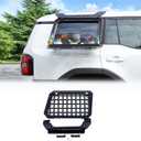 Rear Side Window Storage Molle Panel Compatible with Toyota Land Cruiser Prado 250 J250 LC250 2024 2025 2026 Accessories, Rear Window Side Storage Rack Exterior Accessories (Right Side)