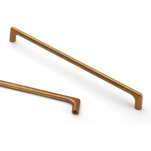 Asidrama 6 Pack 10 Inch(256mm) Antique Brass Cabinet Pulls Vintage Retro Cabinet Handles Cupboard Handles Kitchen Cabinet Hardware for Cupboard Drawer Pulls